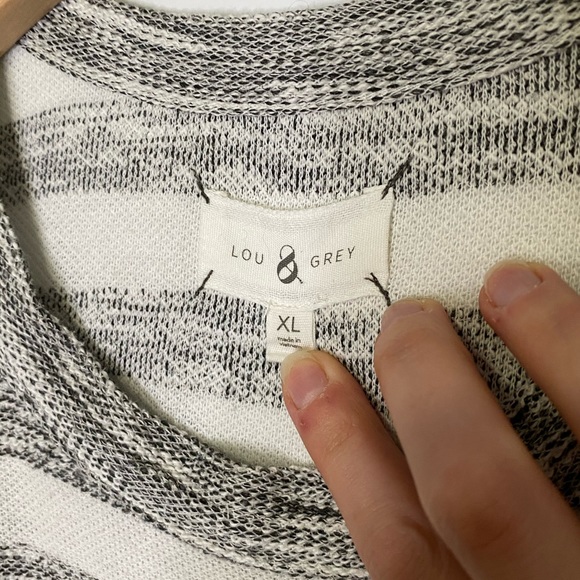 Lou & Grey Striped Knit Tank - Picture 2 of 4